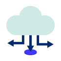 Communicate with a central database