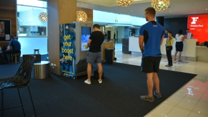 Smart vending machine @ gym in Australia